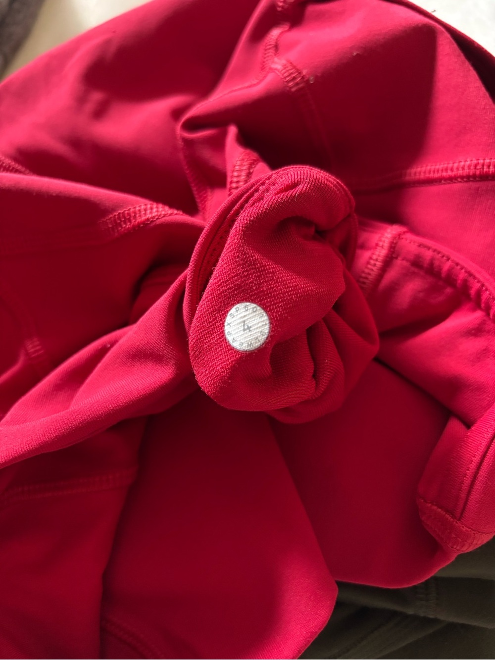 lululemon athletica All The Right Places Crop II 23" - Dark Red - Picture 4 of 8